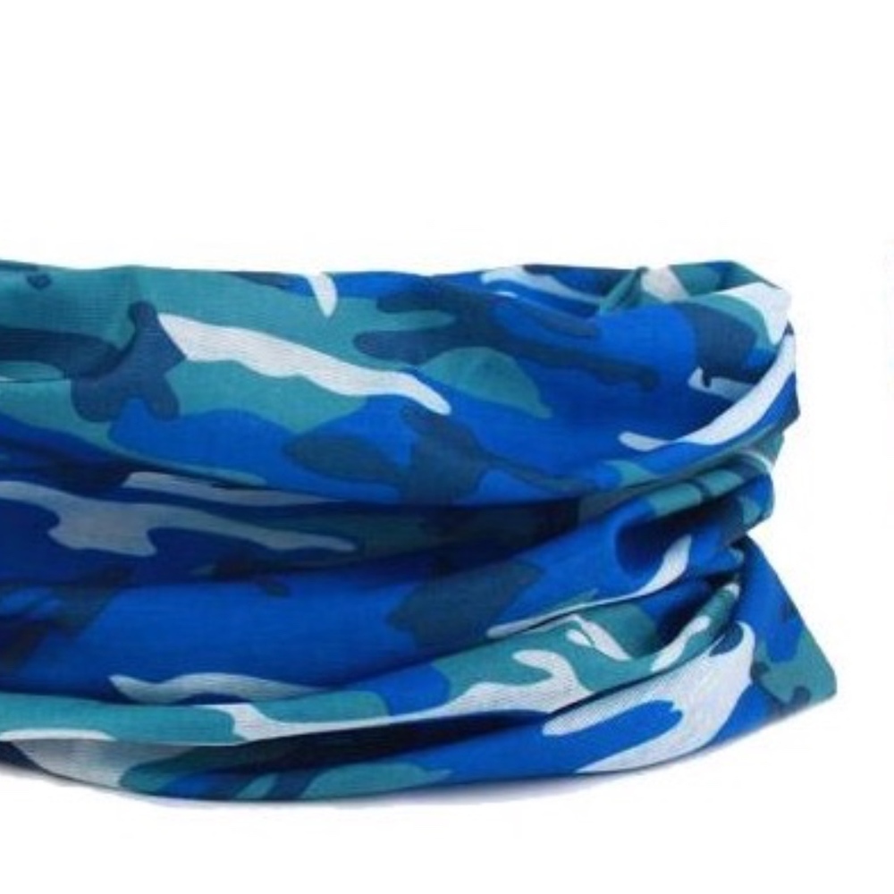 Moisture Wicking Microfiber Camo Headband